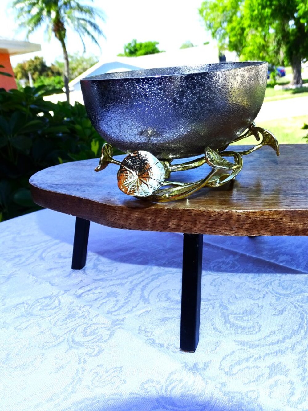 Michael Aram Monet's Garden Sunrise Bowl 6" Signed